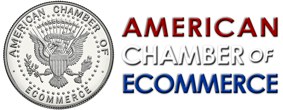 American Chamber of eCommerce silver coin logo